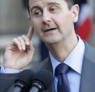 Video sticker 🧏 Bashar Al-assad by @Aziz_stickers