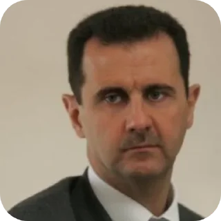 Telegram sticker 👔 Bashar Al-assad by @Aziz_stickers