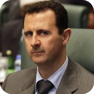 Telegram sticker 👔 Bashar Al-assad by @Aziz_stickers