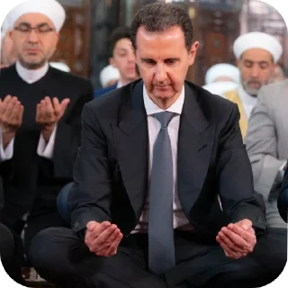 Telegram sticker 🎫 Bashar Al-assad by @Aziz_stickers
