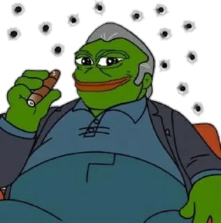 Telegram sticker 🚬 pepe by @lunarpassage