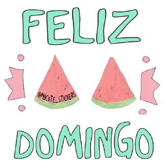 Sticker 🍉 Hola y más by Vane ♾