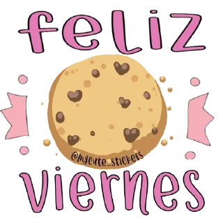 Telegram sticker 🍪 Hola y más by Vane ♾