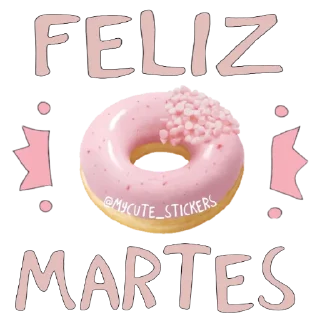 Telegram sticker 🍩 Hola y más by Vane ♾