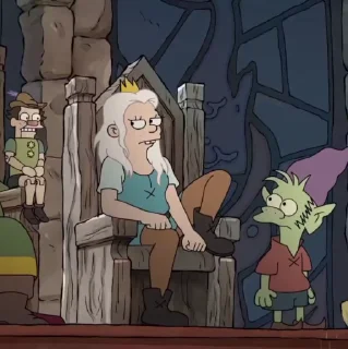 Video sticker 🪅 Disenchantment | @iNokhteh
