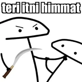 Video sticker 🤨 @KashyapBoy_xD || Sticker Pack #2 — @stckrRobot