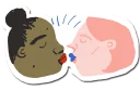 Sticker 👭 girls who love girls