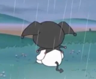 Video sticker 🌧 ♡︎☾