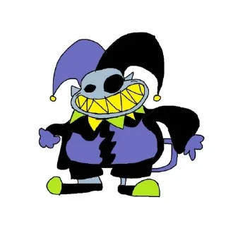 Telegram stiker 🐦 Jevil✅ :: @fStikBot