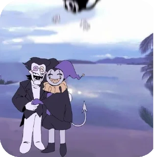 Telegram stiker 🌌 Jevil✅ :: @fStikBot