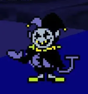 Sticker 🌟 Jevil✅ :: @fStikBot