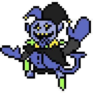 Telegram stiker 🔳 Jevil✅ :: @fStikBot
