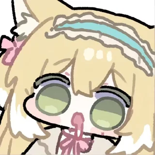 Telegram sticker 🦊 @KyuubiRan