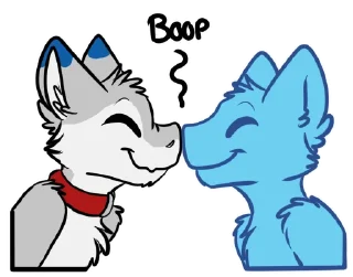 Telegram sticker 👆 @SenkyDragon - YCH