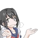 Telegram sticker 👐 Anime Reactions 2