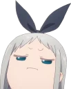 Telegram sticker 😒 Anime Reactions 2