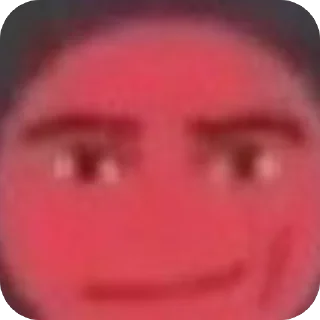 Telegram sticker 😡 roblox face core :: @fStikBot