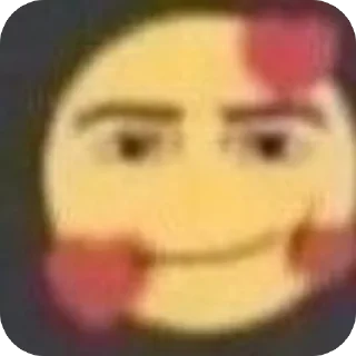 Telegram sticker 🥰 roblox face core :: @fStikBot