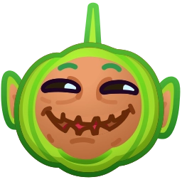 Sticker 😏 Mad Pumpkin by @GiftChanges