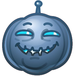 Sticker 😏 Mad Pumpkin by @GiftChanges