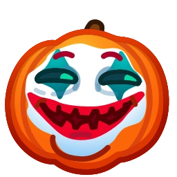 Sticker 😏 Mad Pumpkin by @GiftChanges
