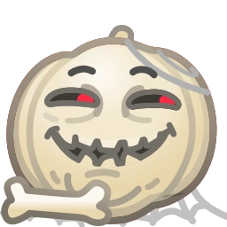 Sticker 😏 Mad Pumpkin by @GiftChanges
