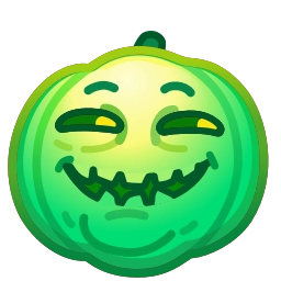 Sticker 😏 Mad Pumpkin by @GiftChanges