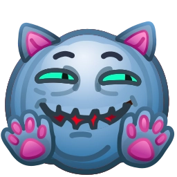 Sticker 😏 Mad Pumpkin by @GiftChanges