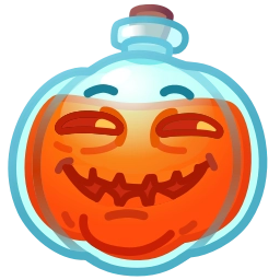 Sticker 😏 Mad Pumpkin by @GiftChanges