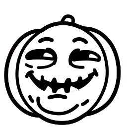 Sticker 😏 Mad Pumpkin by @GiftChanges