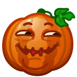 Sticker 😏 Mad Pumpkin by @GiftChanges