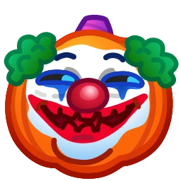 Sticker 😏 Mad Pumpkin by @GiftChanges