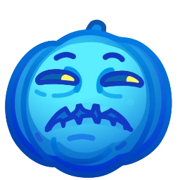 Sticker 😏 Mad Pumpkin by @GiftChanges