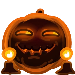 Sticker 😏 Mad Pumpkin by @GiftChanges