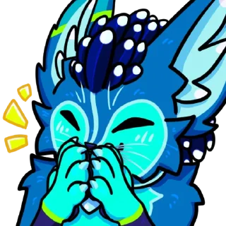 Telegram sticker 🤭 Zeith (@Zeitheron) | Rexouium