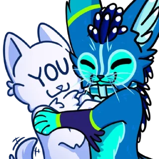 Telegram sticker 🤗 Zeith (@Zeitheron) | Rexouium