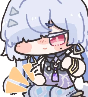 Telegram sticker ☁️ 𝗺𝗼𝗿𝗻𝘆𝗲 ⋆ @espritdeneige