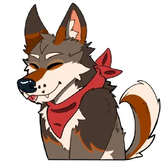 Sticker 😝 Frank Coyote