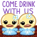 Video sticker 👯‍♀️ Halloween Duck