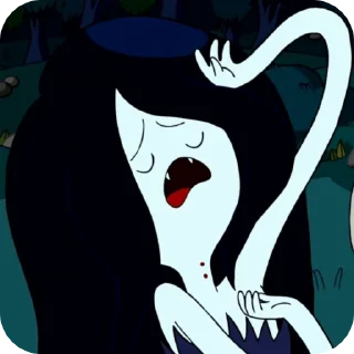 Video sticker 🌟 ^_−☆—marceline!! ｡