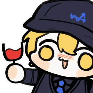 Video sticker 🍷 소인 림버스&앤GPT콘