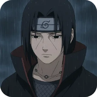 Video sticker 👍 🫀Itachi Uchiha  [ By Whisper ]