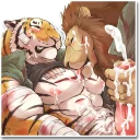 Telegram stiker 😸 P0rny Tigers