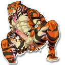 Telegram stiker 😻 P0rny Tigers