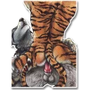 Telegram stiker 😻 P0rny Tigers