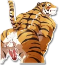 Sticker 🙀 P0rny Tigers