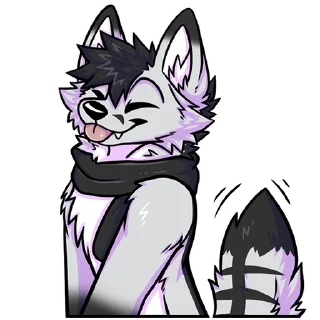 Sticker ☺️ KuroScav by @erixalu