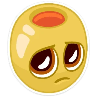 Telegram sticker 🥺 Фруктовощи @stickersvvk