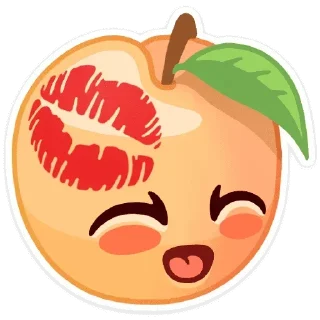 Telegram sticker 💋 Фруктовощи @stickersvvk