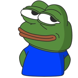 Sticker 😏 Pepe the frog @pepetopfrog